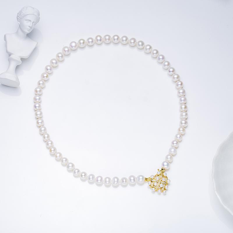fresh water pearls necklace ring earring bracelet