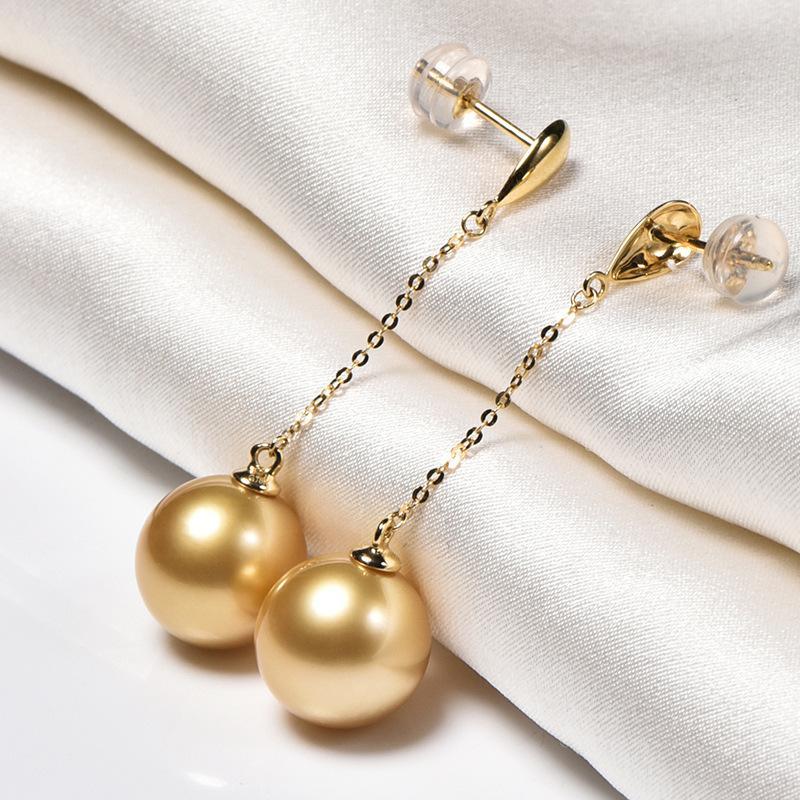 Number K pearls earrings (priced as a deposit) Customized according to budget
