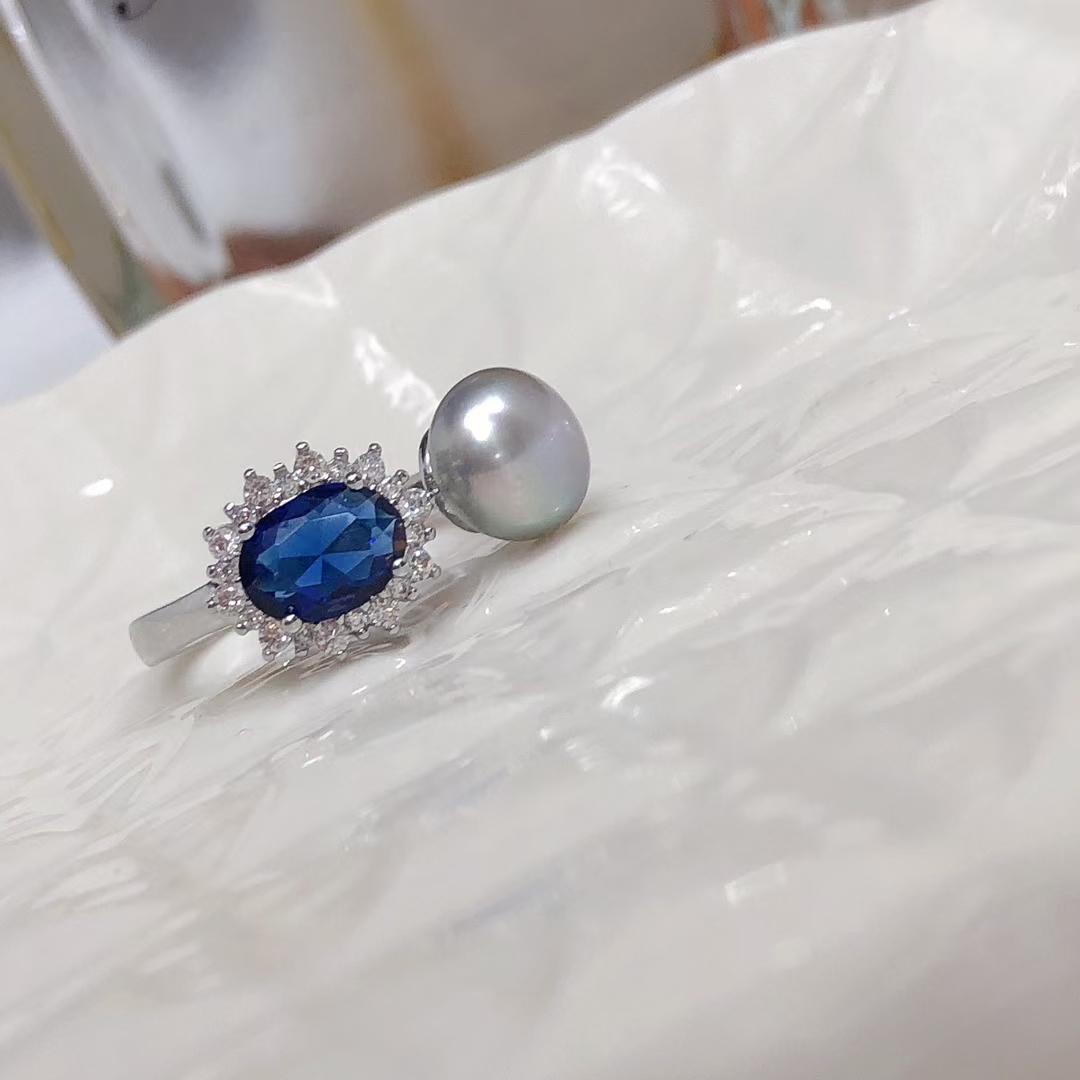 Hot sale pearl ring alloy daily weeding birthday （Over 30usd freeshipping）