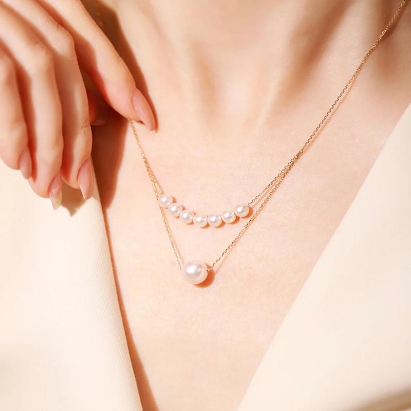 Number H pearls necklace (priced as a deposit) Daily