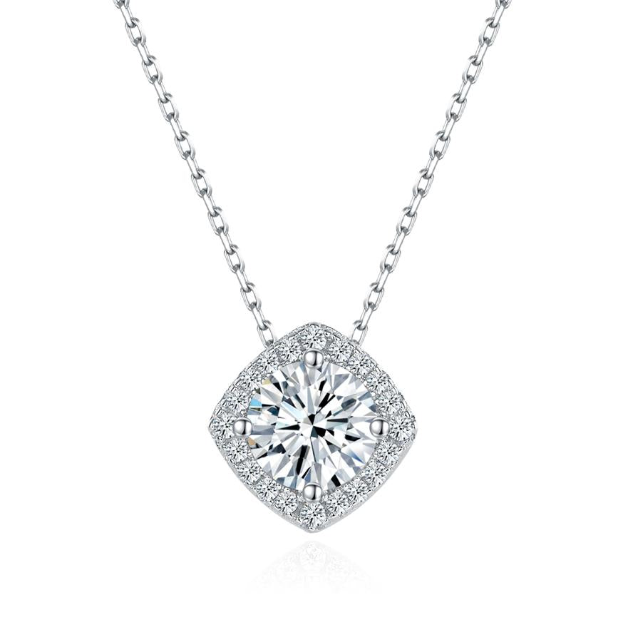 [Timeless]Number CC S925 Moissanite Pendant Daily Party（01-17）