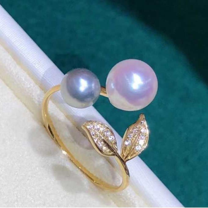Number I pearls ring (priced as a deposit) Customized according to budget