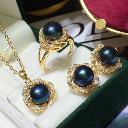Number M pearls set (priced as a deposit) Birthday