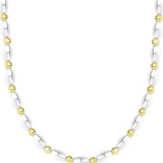 Number BS s925 pearl earring necklace Fashion Daily Birthday