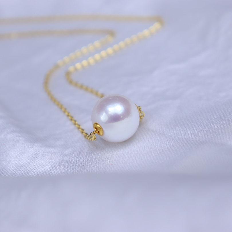 Number BT s925 Alloy pearl necklace pendant Engagement