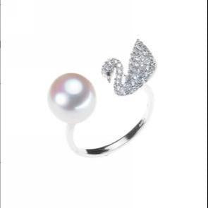 Pearl ring Daily Birthday Engagement
