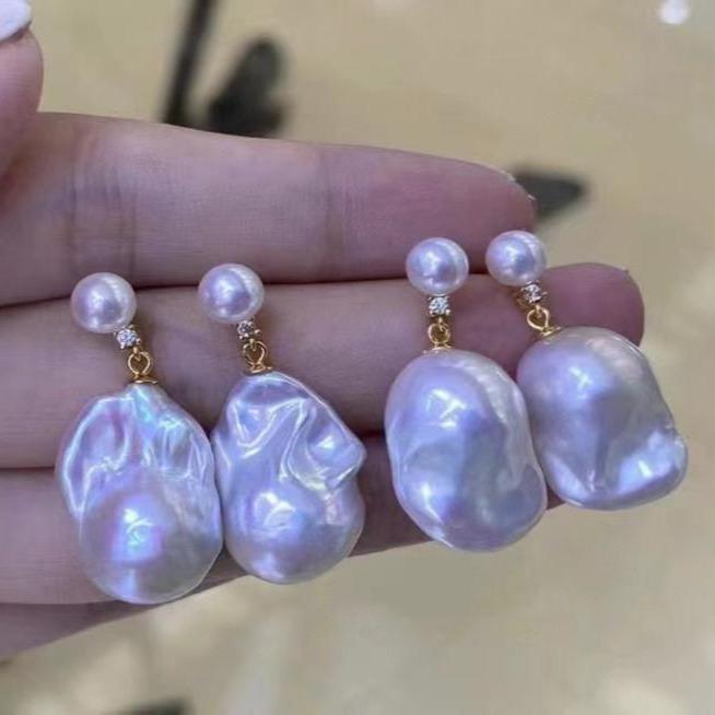 Number AS freshwater earrings Weeding Birthday Daily(79-106)