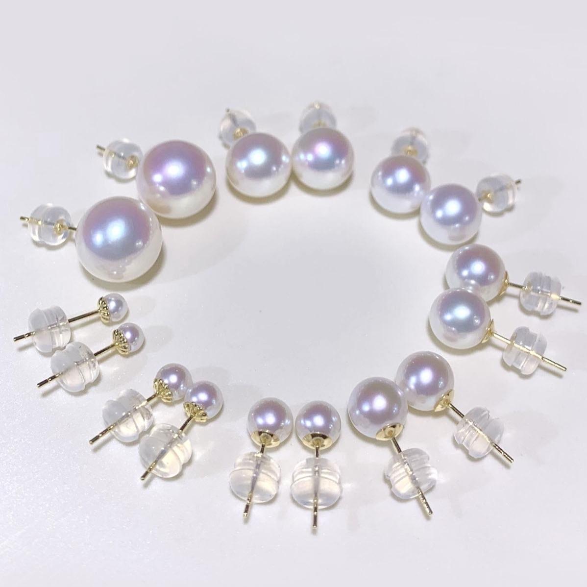 S925 pearl earrings Customized Fashion Daily
