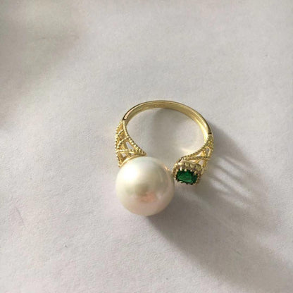 Number F freshwatepearls design S925
