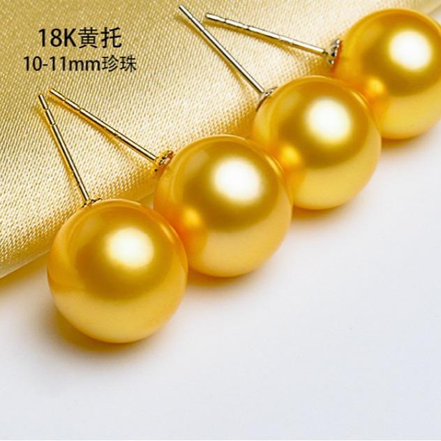 Number K pearls earrings (priced as a deposit) Customized according to budget