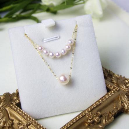 Number H pearls necklace (priced as a deposit) Daily