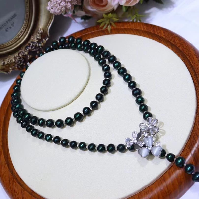 Number AB sweater pearl necklace Daily（according to your budget）