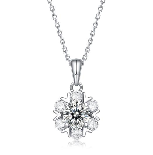 [Timeless]Number CC S925 Moissanite Pendant Daily Party（01-17）