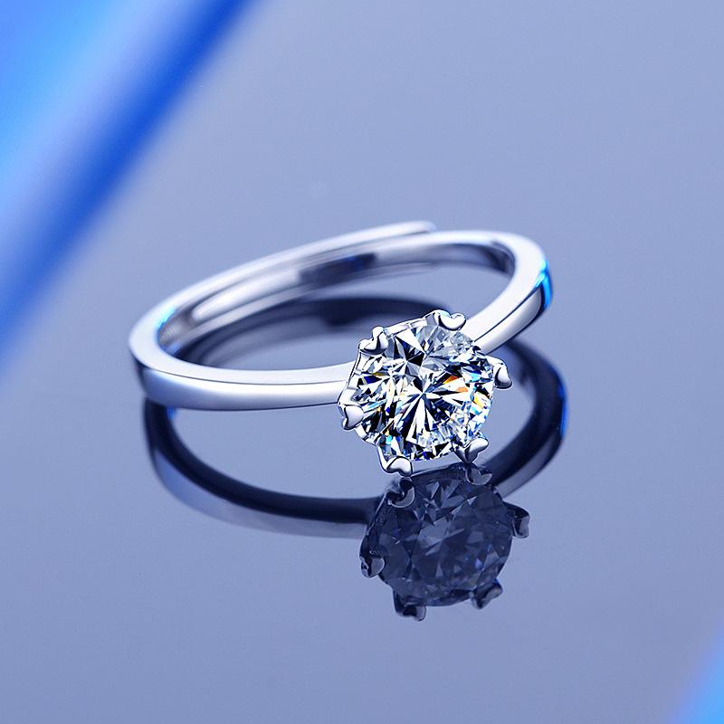 [Timeless]Number BG Moissanite Rings For Women Engagement Rings(01-72)