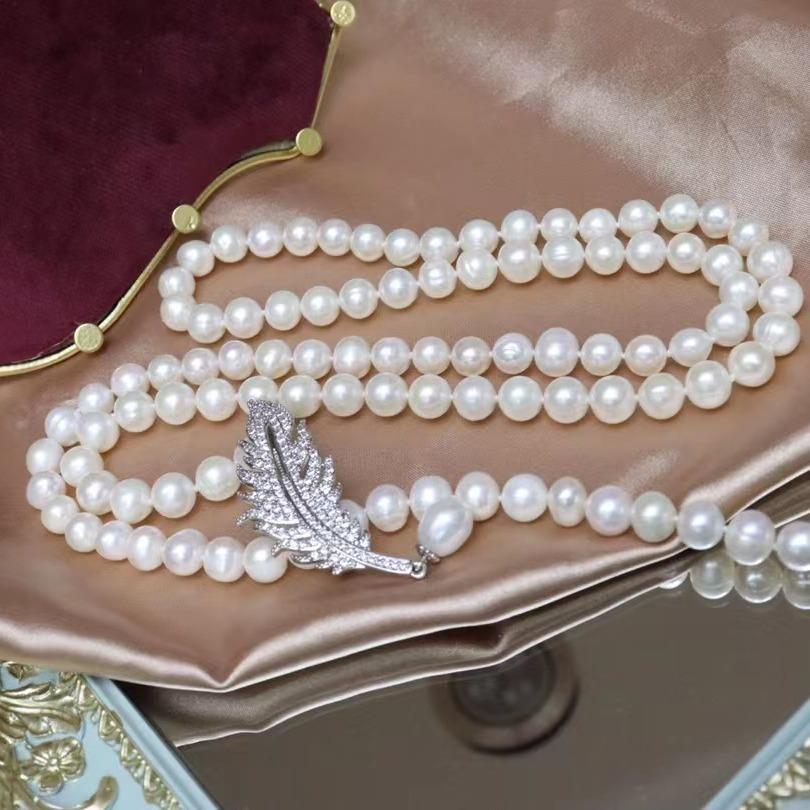 Number AA sweater pearl necklace Daily（according to your budget ）