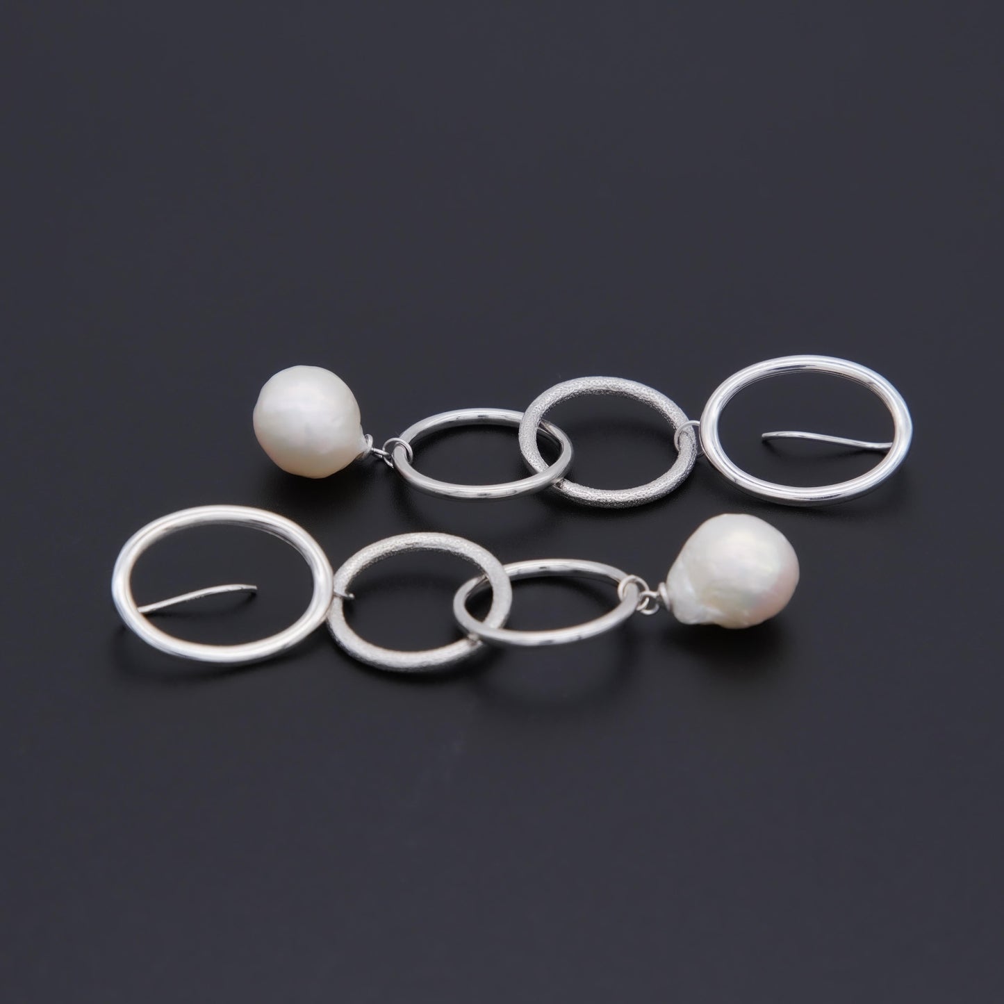 Number F freshwatepearls design S925