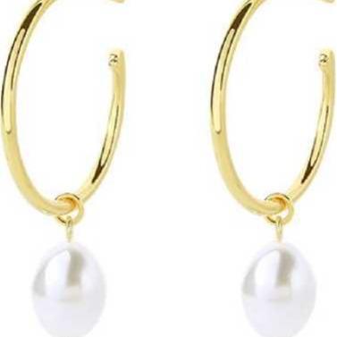 Number BS s925 pearl earring necklace Fashion Daily Birthday