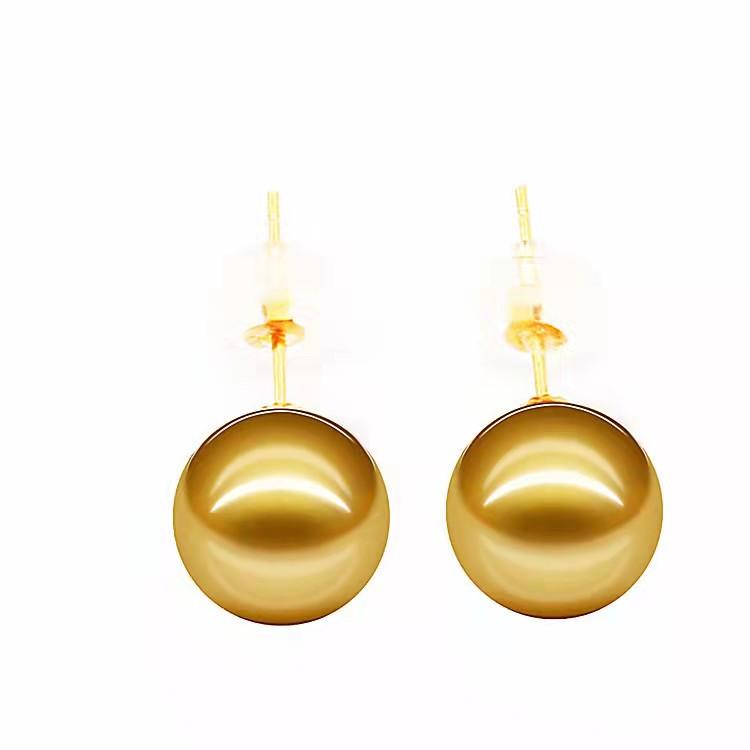 Number C 18KGold sea water pearls necklace ring earring bracelet (priced as a deposit)