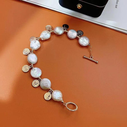 Number AW Pearl bracelet Daily anniversary for Christmas（228-265）