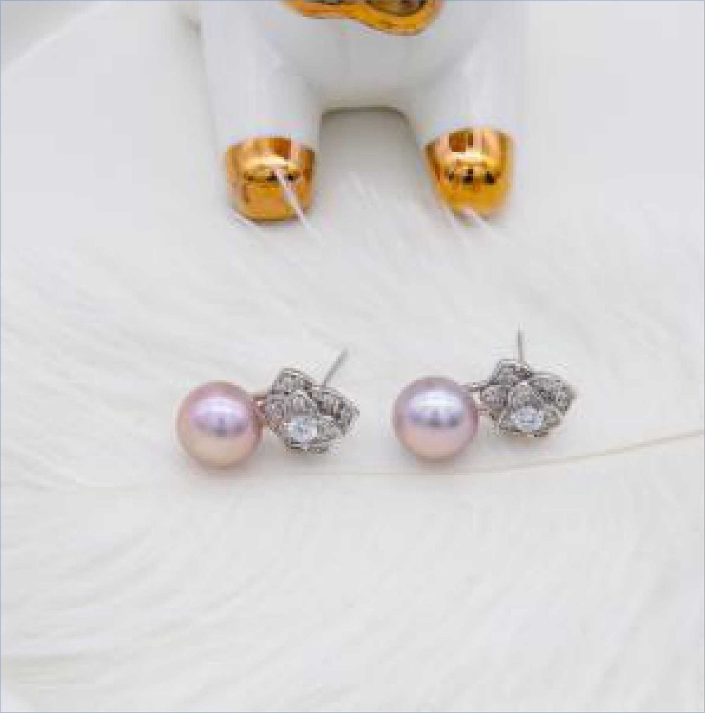 Number BW pearl bracelet earring necklace daily fashion accessory