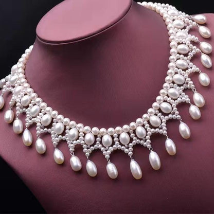 fresh water pearls necklace Hot-selling item with unique design