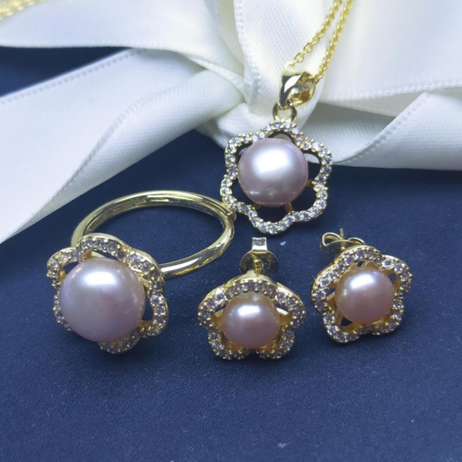 Pearl set Engagement Daily Wedding Auspicious