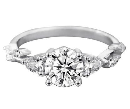 [Timeless]Number BG Moissanite Rings For Women Engagement Rings(01-72)
