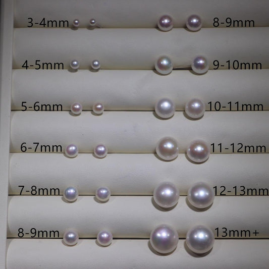 Edison freshwater pearl earrings Customized Fashion Daily accessory