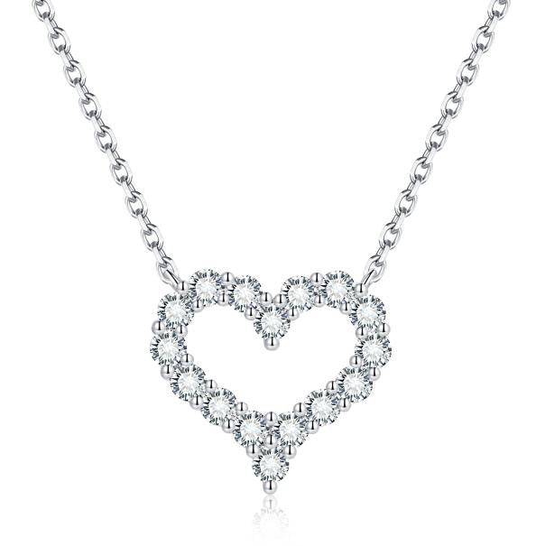 [Timeless]Number CC S925 Moissanite Pendant Daily Party（01-17）