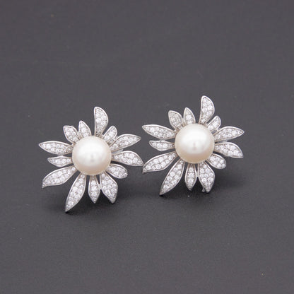 Number F freshwatepearls design S925