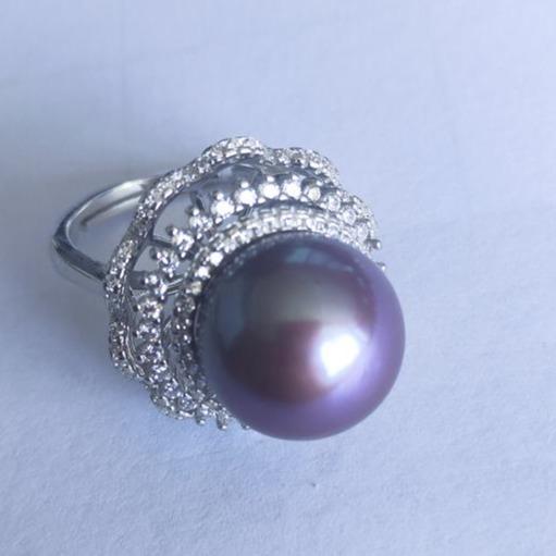 Number F freshwatepearls design S925