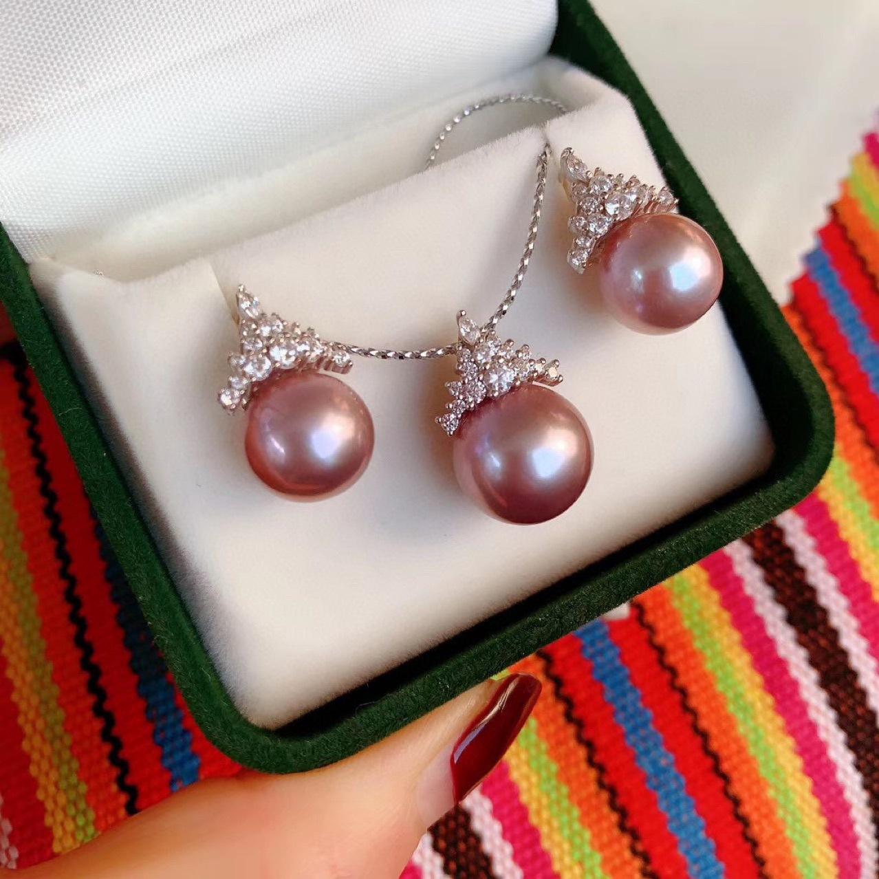 Number BR Edsion pearl jewelry Engagement Daily Birthday