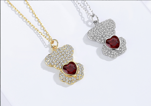 Number BV jewelry bracelet earring necklace garnet topaz daily