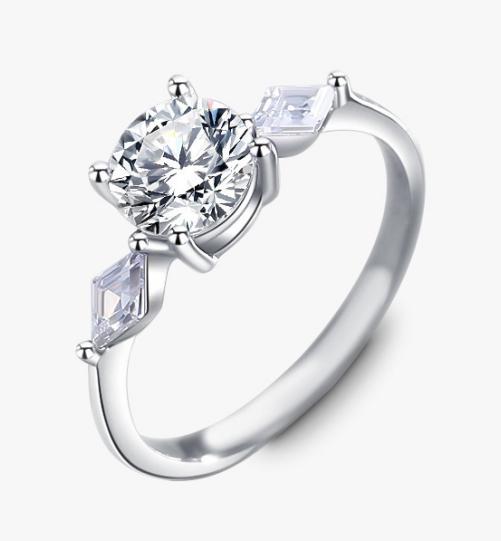 [Timeless]Number BG Moissanite Rings For Women Engagement Rings(01-72)