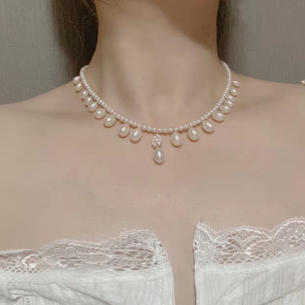 fresh water pearls necklace Hot-selling item with unique design