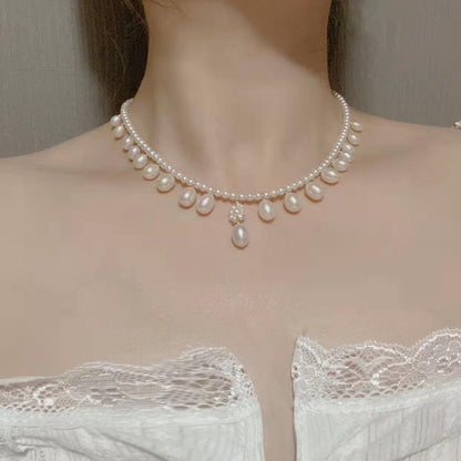 fresh water pearls necklace Hot-selling item with unique design
