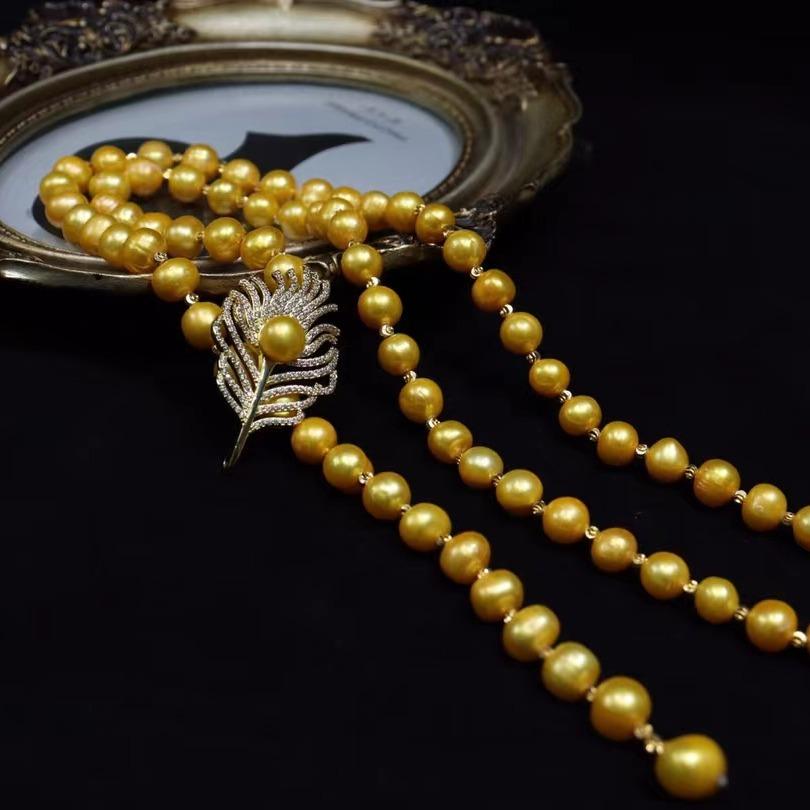 Number AB sweater pearl necklace Daily（according to your budget）