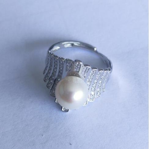 Number F freshwatepearls design S925