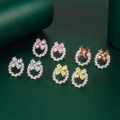 [Timeless]Butterfly Zicon Ring Earring Necklace Daily
