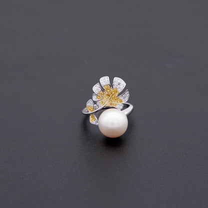 Number F freshwatepearls design S925