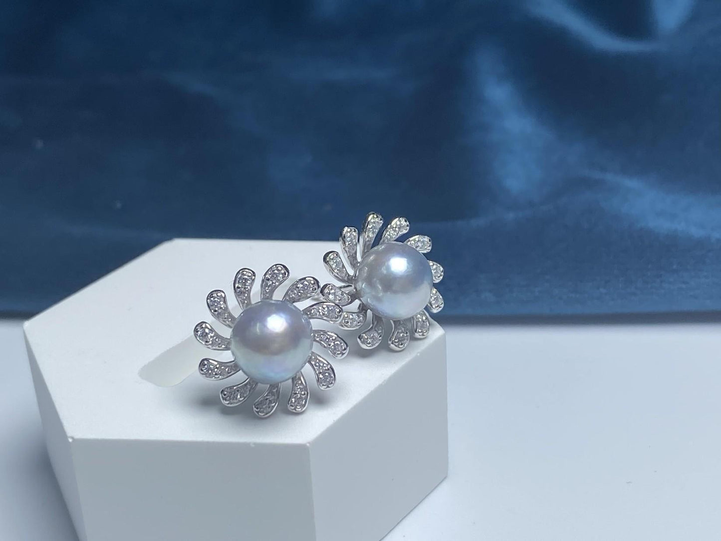 9Number CG Seawater pearl necklace bracelet earrings daily