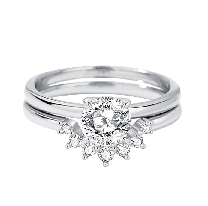 [Timeless]Number BG Moissanite Rings For Women Engagement Rings(01-72)