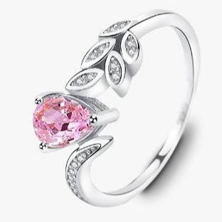 [Timeless]Number BJ Zircon Ring Necklace 925 Sterling Silver Engagement Wedding For Women (01-88)