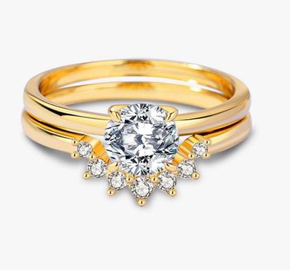 [Timeless]Number BG Moissanite Rings For Women Engagement Rings(01-72)