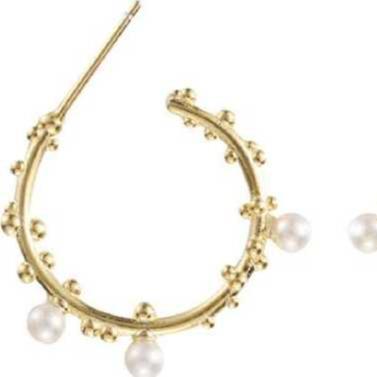 Number BS s925 pearl earring necklace Fashion Daily Birthday