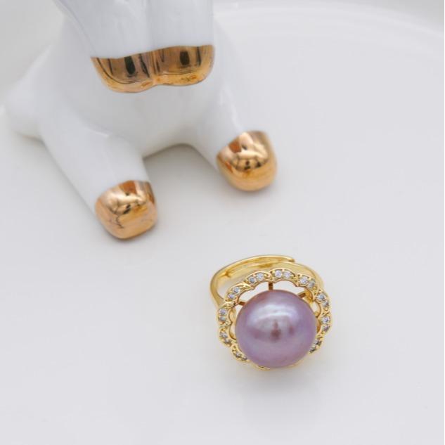 Pearl ring Daily Birthday Engagement
