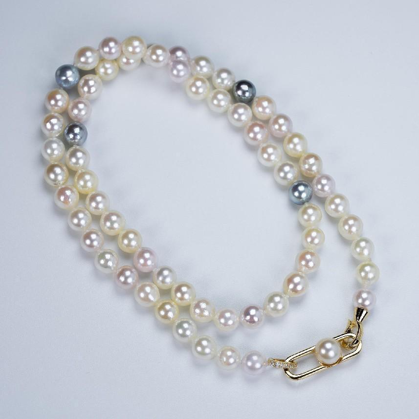 9Number CG Seawater pearl necklace bracelet earrings daily