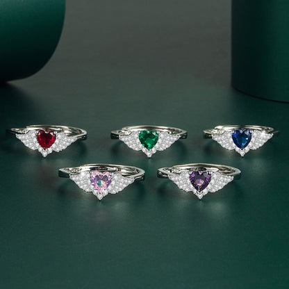 [Timeless]Butterfly Zicon Ring Earring Necklace Daily