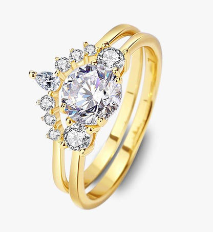 [Timeless]Number BG Moissanite Rings For Women Engagement Rings(01-72)