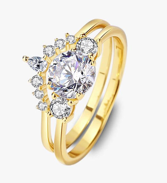 [Timeless]Number BG Moissanite Rings For Women Engagement Rings(01-72)